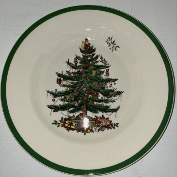 Spode Christmas Tree 5-Piece Place Setting Dinnerware NIB W/ Tags England - Picture 7 of 7